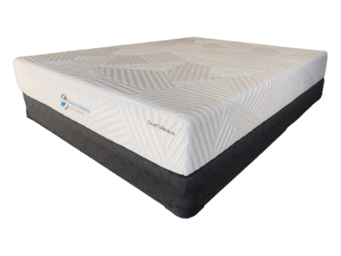 Lavish White Memory Foam - Furniture King
