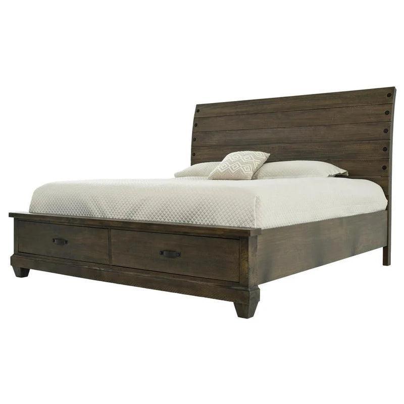 Rylee Rustic Bed - Furniture King