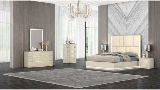 Sienna Beige - 1491 SIENNA BEDROOM SET - Furniture King